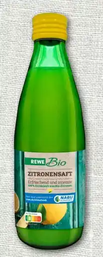 nahkauf Rewe Bio Zitronensaft Angebot