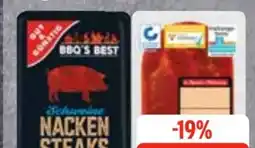Edeka Frischemarkt Gut & Günstig Nackensteaks Paprika Angebot