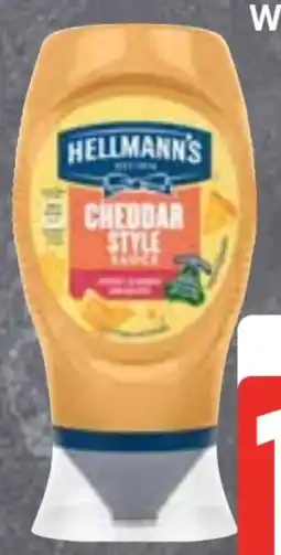 Edeka Hellmann’s Würzsauce Cheddar Style Angebot