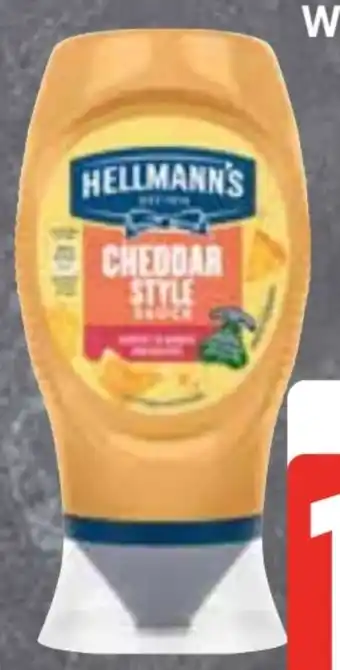 Edeka Hellmann’s Würzsauce Cheddar Style Angebot