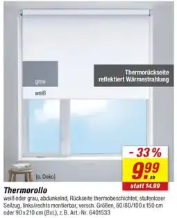 toom Baumarkt Thermorollo Angebot