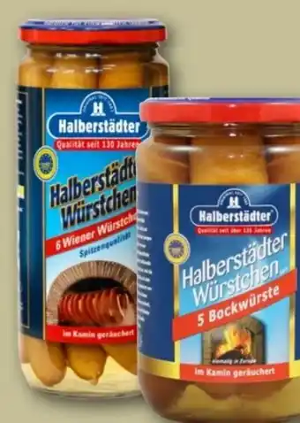REWE Center Halberstädter Wiener Würstchen Angebot