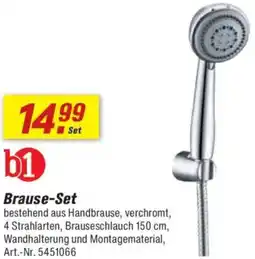 toom Baumarkt b1 Brause-Set Angebot