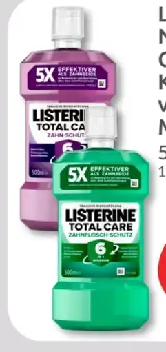 Budni Listerine Total Care Mundspülung Angebot
