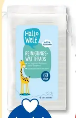 Budni Hallo Welt Reinigungs-Wattepads Angebot