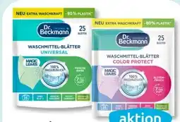Budni Dr. Beckmann Waschmittelblätter Magic Leaves Color Angebot