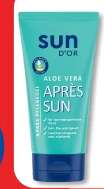 Budni Sun D'Or Apres Pflegegel Aloe Vera Angebot