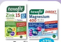 Budni Taxofit Zink 15 + Histidin Depot Angebot