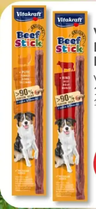 Budni Vitakraft Hundesnack Beef-Stick Angebot