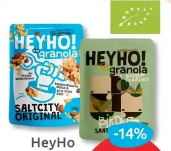 Budni HeyHo Bio-Granola Angebot