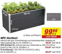 toom Baumarkt WPC-Hochbeet Angebot