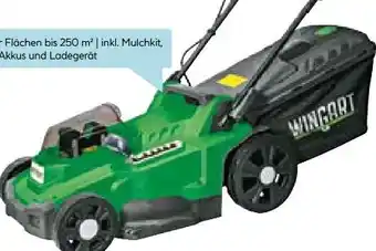 Hellweg Wingart Akku-Rasenmäher WARM 40 Angebot