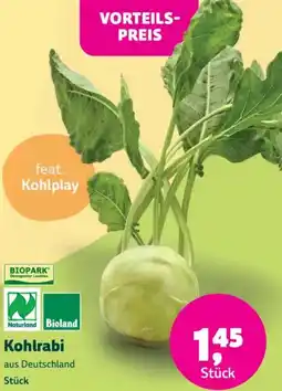 Biomarkt Kohlrabi Angebot