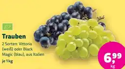 Biomarkt Trauben Angebot