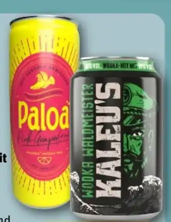 REWE Paloa Wodka Mix Pink Grapefruit Angebot
