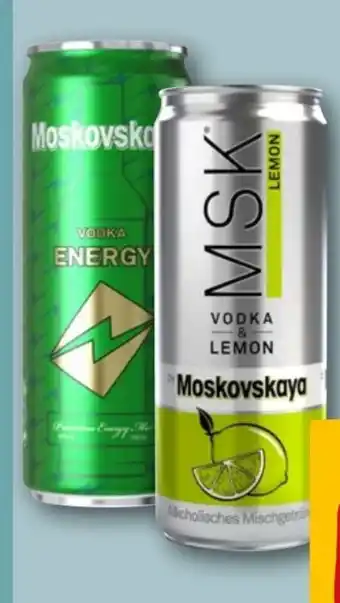 REWE Moskovskaya Vodka & Energie Angebot
