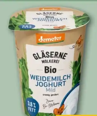 REWE Gläserne Molkerei Bio-Weidemilch Joghurt Angebot