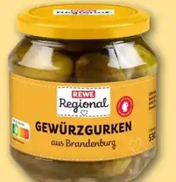 REWE Rewe Regional Gewürzgurken Angebot