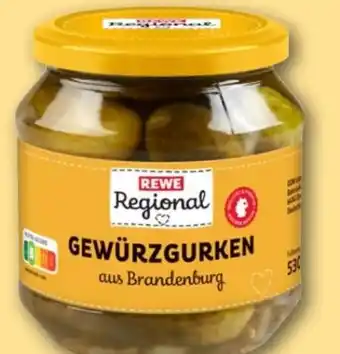 REWE Rewe Regional Gewürzgurken Angebot