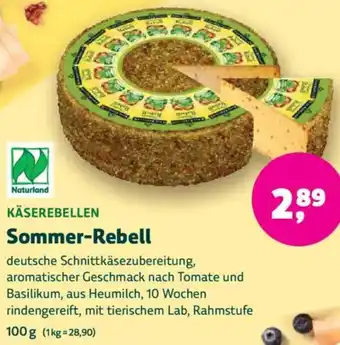 Biomarkt KÄSEREBELLEN Sommer-Rebell Angebot