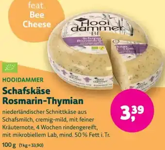 Biomarkt HOOIDAMMER Schafskäse Rosmarin-Thymian Angebot