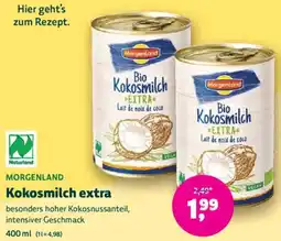 Biomarkt MORGENLAND Kokosmilch extra Angebot