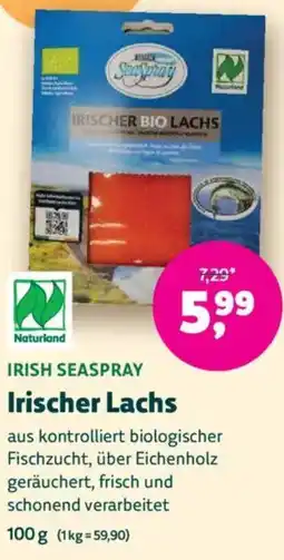 Biomarkt IRISH SEASPRAY Irischer Lachs Angebot