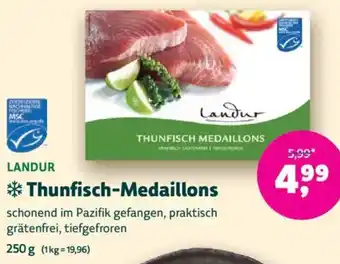Biomarkt LANDUR Thunfisch-Medaillons Angebot
