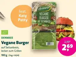 Biomarkt DENNREE Vegane Burger Angebot