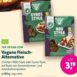 Biomarkt THE VEGAN COW Vegane Fleisch Alternative Angebot