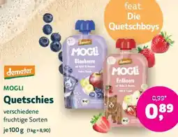 Biomarkt demeter MOGLI Quetschies Angebot
