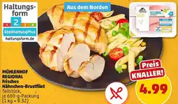 PENNY MÜHLENHOF REGIONAL Frisches Hähnchen-Brustfilet Angebot