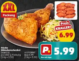 PENNY Frische Hähnchenschenkel Angebot