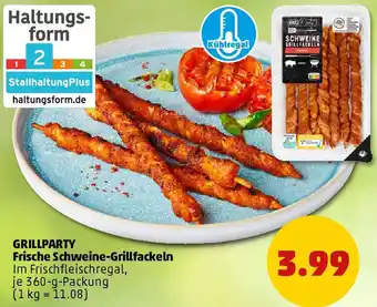 PENNY GRILLPARTY Frische Schweine-Grillfackeln Angebot