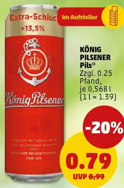 PENNY KÖNIG PILSENER Pils Angebot