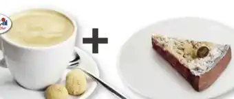 Scheck-in-Center Scheck-in Manufaktur Tasse Kaffee+1 Stück Sauerkirsch-Streuselkuchen Angebot