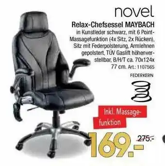 Zurbrüggen Novel Relax-chefsessel Maybach Angebot