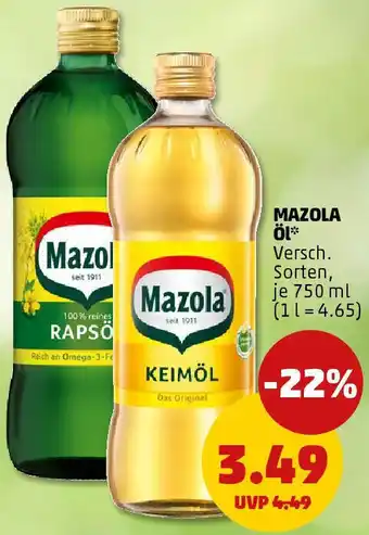 PENNY Mazola öl Angebot