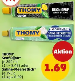 PENNY THOMY Senf Dijon oder Sahne-Meerrettich Angebot