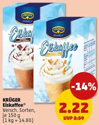 PENNY KRÜGER Eiskaffee Angebot