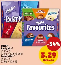 PENNY MILKA Party Mix oder Favourites Angebot