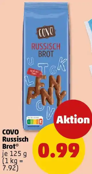 PENNY COVO Russisch Brot Angebot