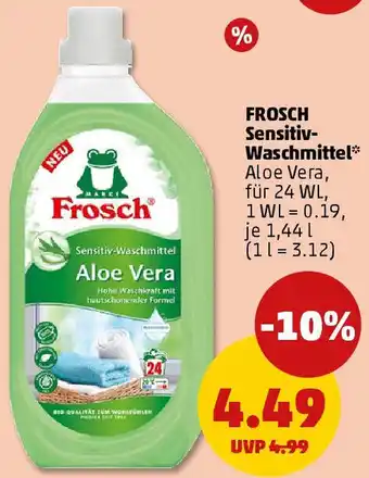 PENNY FROSCH Sensitiv Waschmittel Angebot
