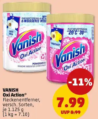 PENNY VANISH Oxi Action Angebot