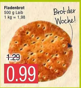 Marktkauf Fladenbrot 500g Angebot