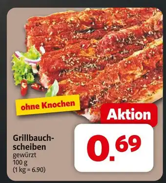 Markant Grillbauchscheiben Angebot