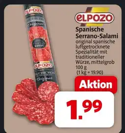 Markant Elpozo spanische serrano-salami Angebot