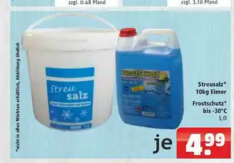 Getränkehaus Streusalz Oder Frostschutz Angebot