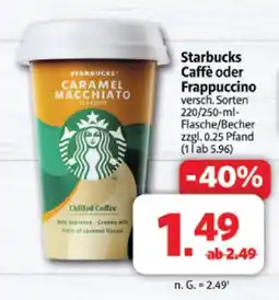 Markant Starbucks caffe Angebot