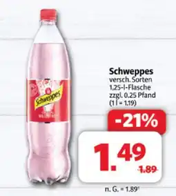 Markant Schweppes schweppes Angebot
